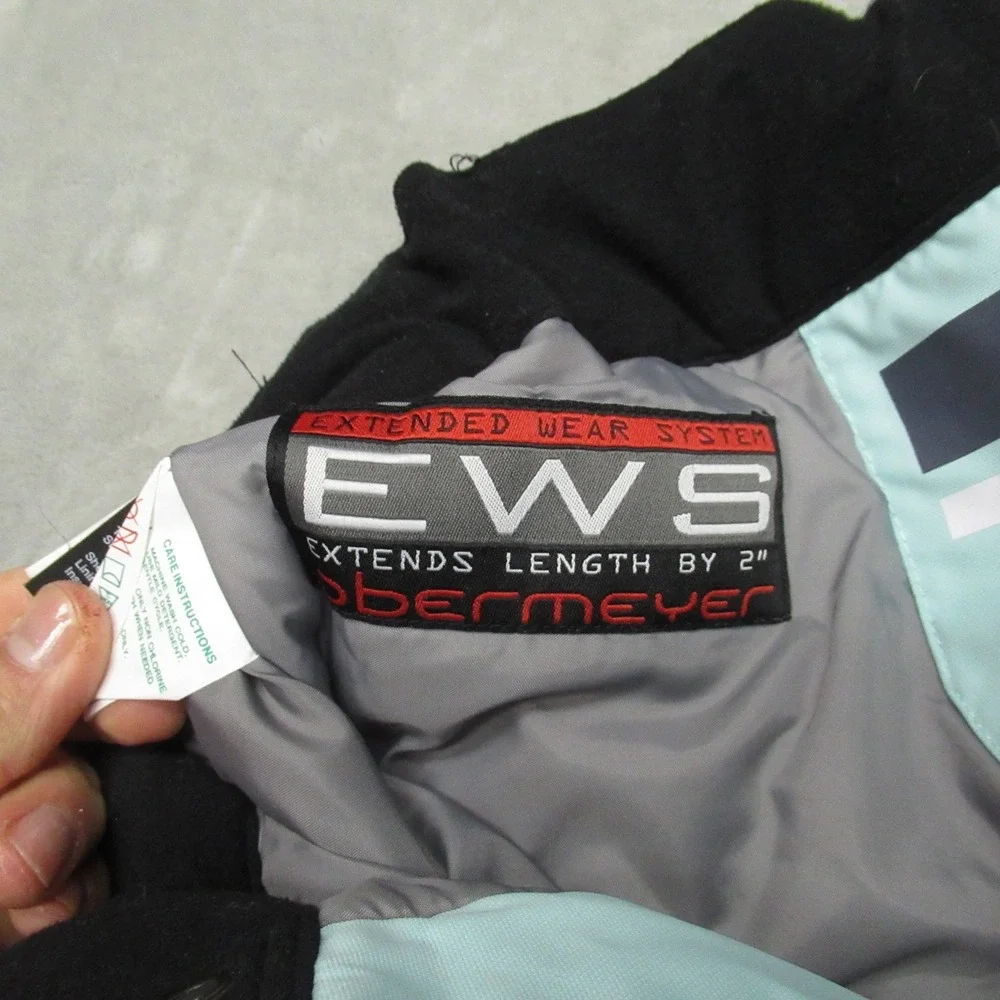 Obermeyer‎ Snow Pants Kids Large 14-16 Blue Excursion Insulated Ski Winter 26x28